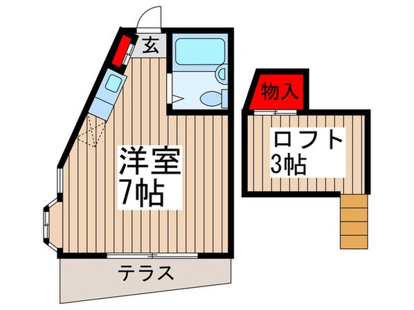 ロワール所沢の物件間取画像